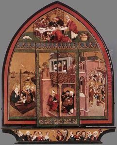 Magdalene Altar 1432 by Lucas Moser