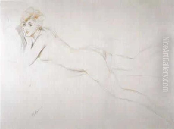 Femme Nue Allongee - view 1
