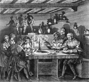 The Academy of Baccio Bandinelli in Rome 1531 by Agostino dei Musi