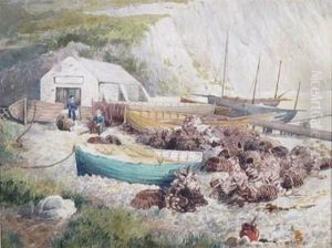 Fishermen, Fishing Boats Andlobster Pots