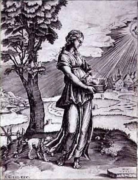 The Cumaean Sibyl 1516 - view 1