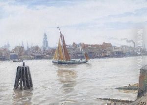 Running Up The River On The Tide And Passing Limehouse