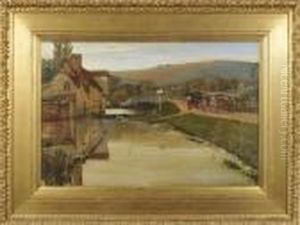A View Of Streatley Mill