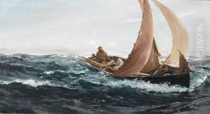 A Fair Wind by Charles Napier Hemy