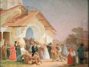 Coming out of a Church in Pskov 1863-64