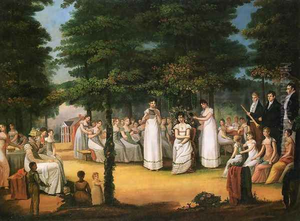 The Crowning of Flora - view 1