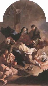 Pieta 1750s by Joseph Ignaz Mildorfer