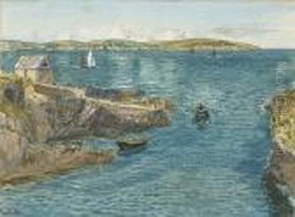 Entrance To Falmouth Harbour
From Pendennis (crab Quay; Black Rock; St. Anthony's Light; St. Mawes) - view 1