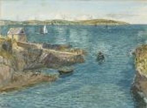 Entrance To Falmouth Harbour
From Pendennis (crab Quay; Black Rock; St. Anthony's Light; St. Mawes) by Charles Napier Hemy