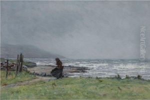 A Windswept Beach by Joseph Henderson