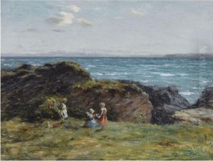 Children By The Sea by Joseph Henderson
