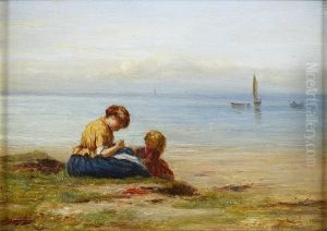 Mother And Child On The Shore thumbnail