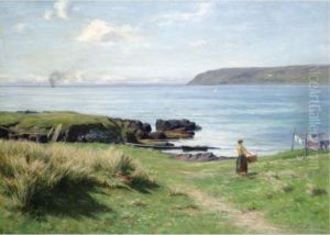 View Of Largs, Ayrshire Coast by Joseph Henderson