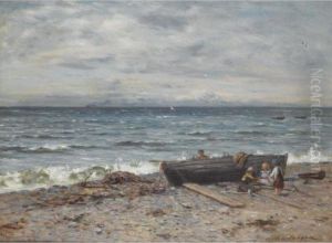 At Play On The Shore At Play On The Shore
