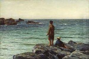 Fishing By The Sea
