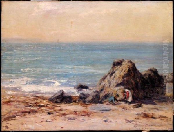 Gathering Seashells - view 1