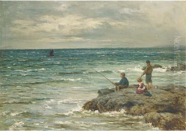 Fishing From The Rocks - view 1