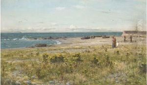 The Beach At Ballantae by Joseph Henderson