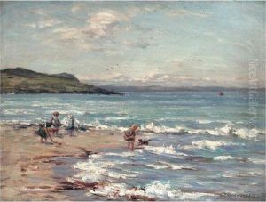 At Play On The Shore At Play On The Shore
