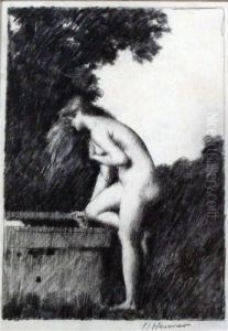 Nude In A Garden Nude In A Garden