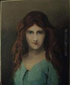 Jeune Fille Rousse by Jean-Jacques Henner