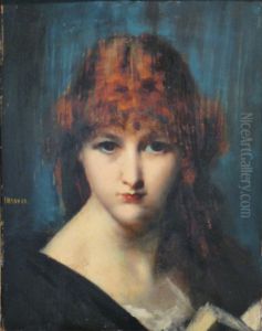 Portrait De Femme by Jean-Jacques Henner