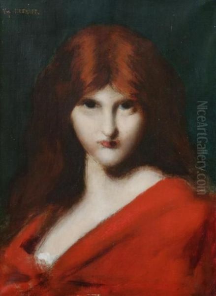 Woman In Red - view 1