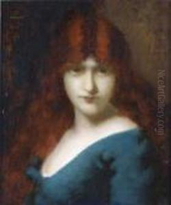 Portrait De Jeune Fille Rousse