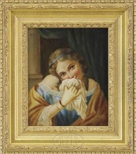 Bashful by Jean-Jacques Henner