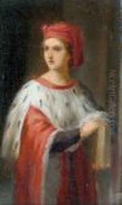 A Scholar In An Ermine Robe