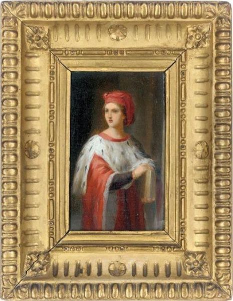 A Scholar In An Ermine Robe - view 1