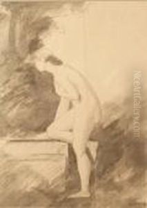 Nu A La Fontaine by Jean-Jacques Henner