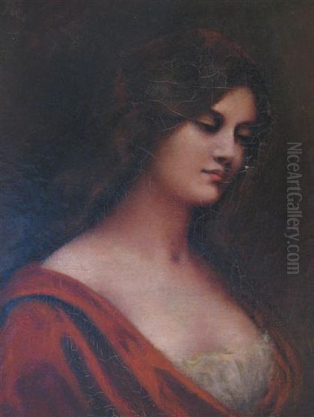 Portrait Of Woman With Red Hair - view 1