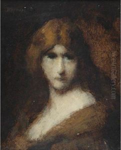Jeune Femme Rousse by Jean-Jacques Henner