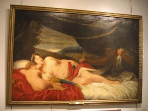 Cupid And Psyche by Jean-Jacques Henner