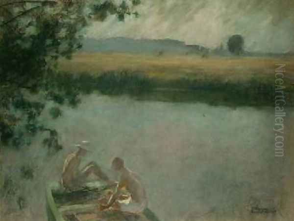 Bathing by Moonlight - view 1