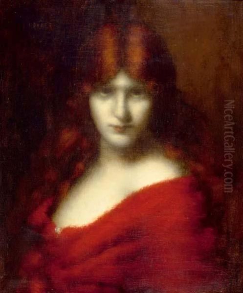 Portrait Of A Red Head. - view 1