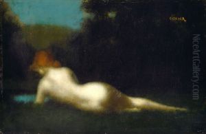 Reclining Nude by Jean-Jacques Henner