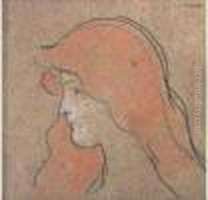 profil De Femme by Jean-Jacques Henner