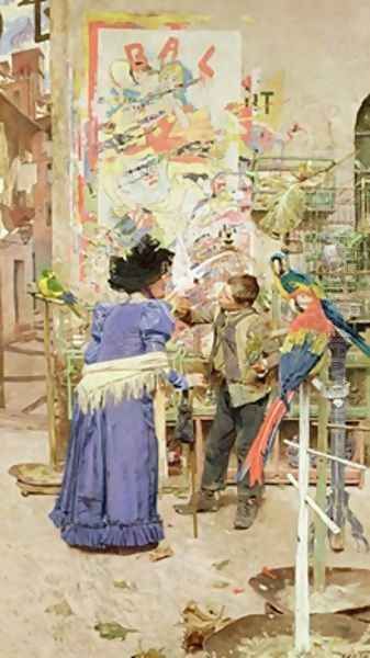 Bird Seller - view 1