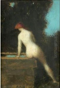 Nu A La Fontaine by Jean-Jacques Henner