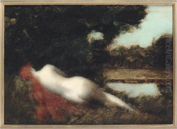 Nymphe Couchee De Dos - view 1