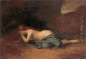 A Pleureuse by Jean-Jacques Henner