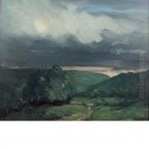 Storm Weather - Wyoming Valley (in The Wyoming Valley) by Robert Henri