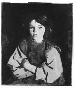 Portrait Of A Girl by Robert Henri