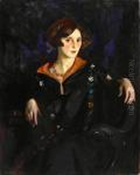 Portrait Of Miss Louise Getz - view 1