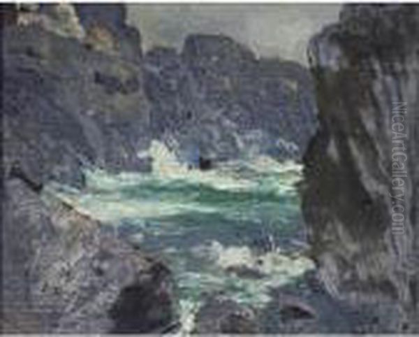 Rocks And Sea - Monhegan Island - view 1