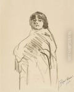 Standing Woman by Robert Henri