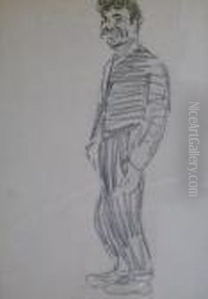 Full Length Study Of A Man - view 1