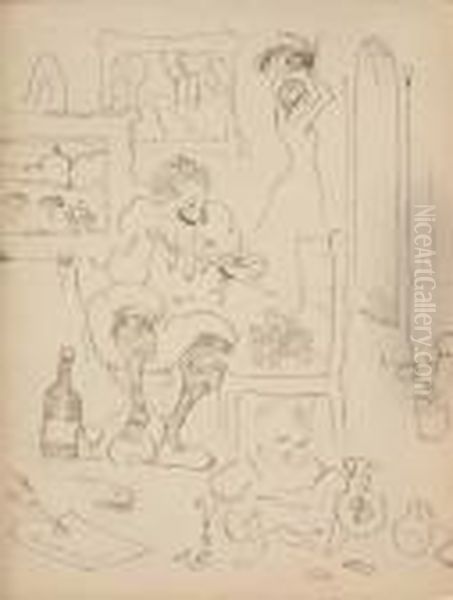''redfield In The Studio'' - view 1